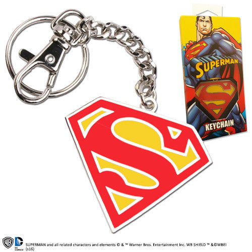  DC Comics: Superman Colour Logo Keychain  0812370014934