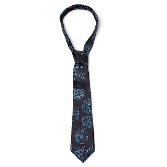 Rick and Morty - Faces Necktie 8718526105650