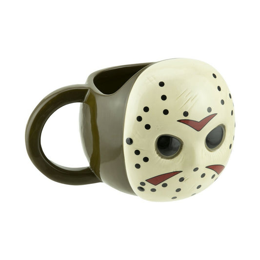  Friday the 13th: Jason Mask Shaped Mug  5055964768041
