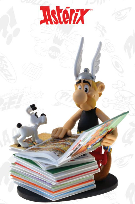  Asterix: Stack of Comics Second Edition Resin Statue  3521320001289