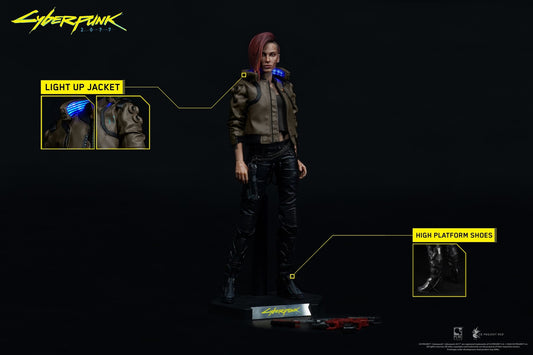  Cyberpunk 2077: Female V 1:6 Scale Action Figure  0713929402892
