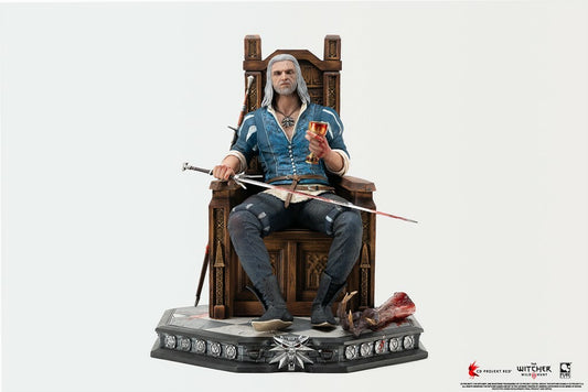  The Witcher 3: Wild Hunt - Geralt 1:6 Scale Statue  0713929404858