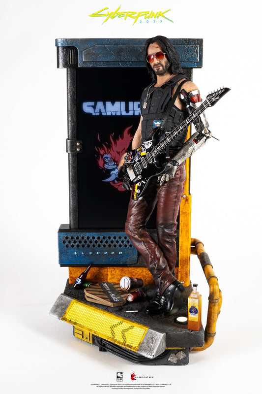  Cyberpunk 2077: Exclusive Johnny Silverhand 1:4 Scale Statue  0713929403219