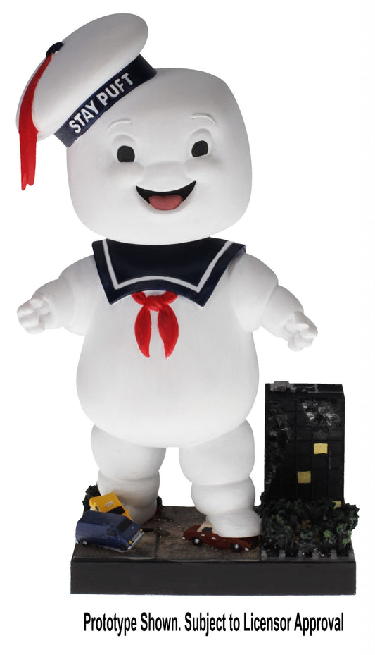  Ghostbusters: Classic Stay Puft Marshmallow Man Bobblehead  0814089012799
