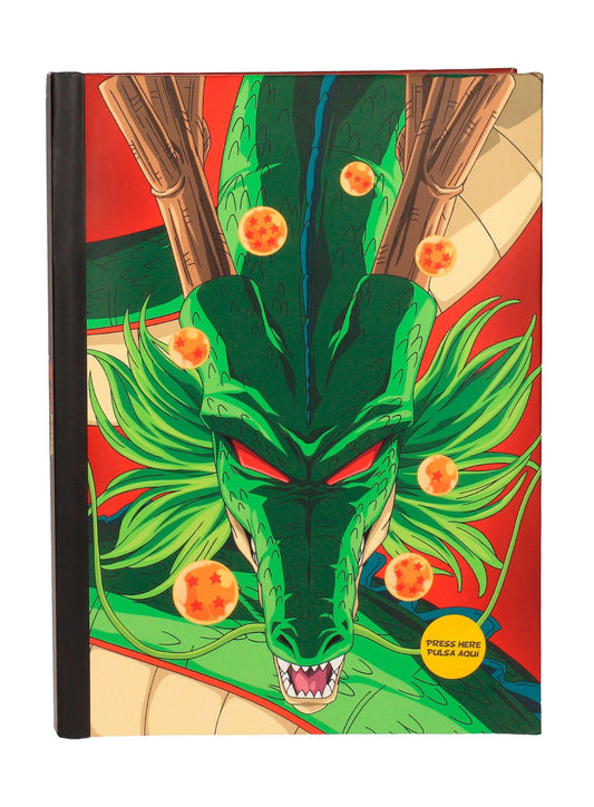  Dragon Ball Z: Shenron A5 Notebook with Light  8435450240966