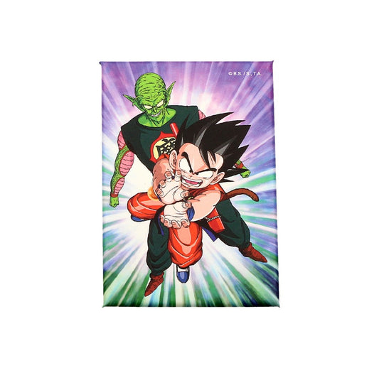  Dragon Ball: King Piccolo and Goku Rectangular Magnet  8435450252174