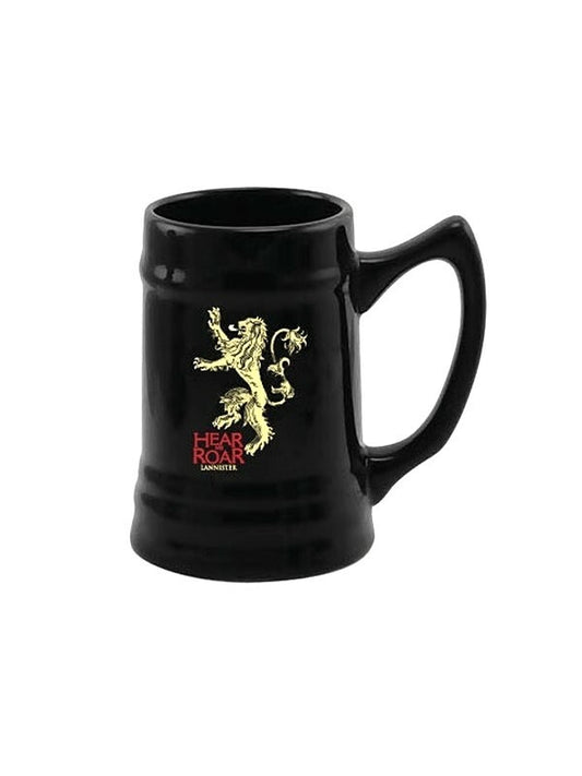  Game of Thrones: Lannister Black Ceramic Beer Stein  8436541028982
