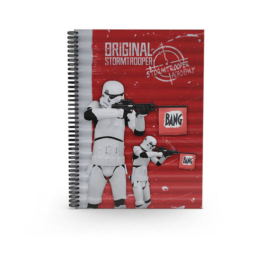  Star Wars: Stormtrooper Bang Spiral Notebook  8435450249242