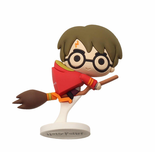  Harry Potter: Rubber Mini Figure - Harry with Red Cape on Nimbus  8435450223105
