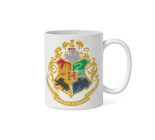  Harry Potter: Hogwarts Sigil White Mug  8435450226250
