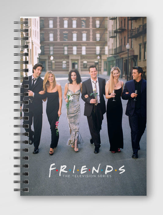  Friends: City Spiral Notebook  8435450240560