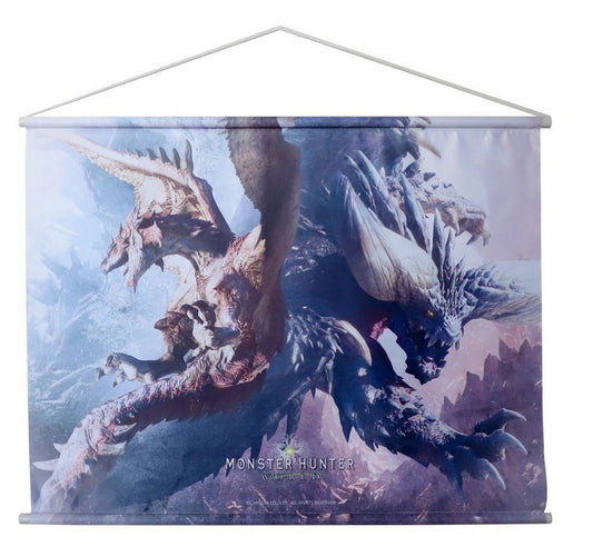  Monster Hunter World: Rathalos and Nergigante Wall Scroll  8720165712816