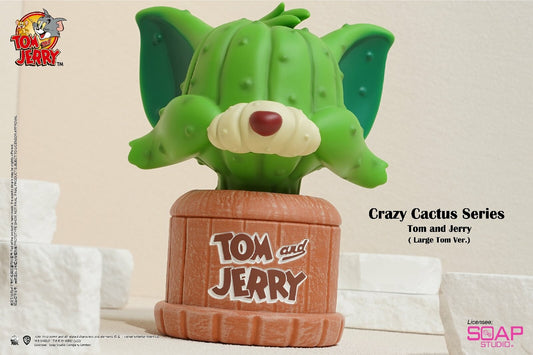  Tom and Jerry: Tom Crazy Cactus Statue  6974659902357