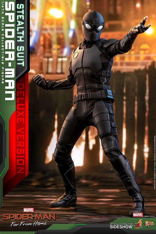  Marvel: Deluxe Stealth Suit Spider-Man 1:6 Scale Figure  4895228601698