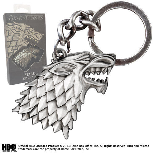  Game of Thrones: Stark Keychain  0849421002152