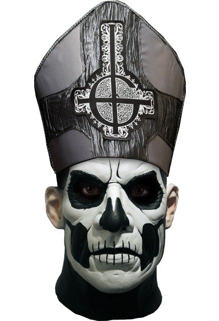  Ghost: Papa Emeritus II Deluxe Mask with Hat  0855640006925