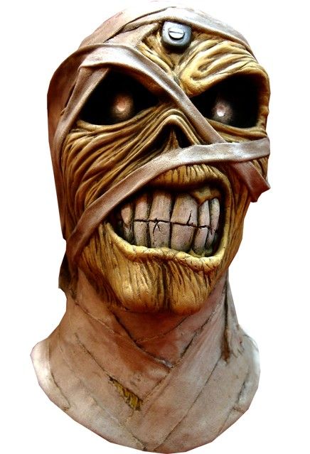  Iron Maiden: Powerslave Mummy Mask  0855640006598