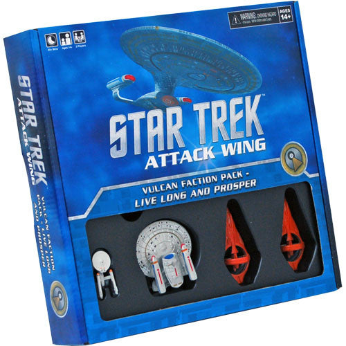  Star Trek Attack Wing: Vulcan Faction Pack - Live Long and Prosper Expansion  0634482733011