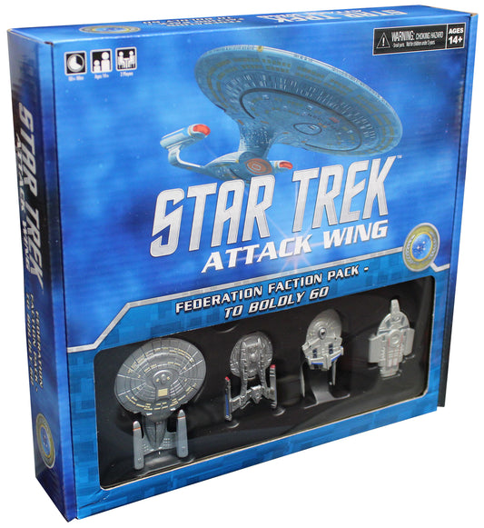  Star Trek Attack Wing: Federation Faction Pack - To Boldly Go Expansion  0634482733073
