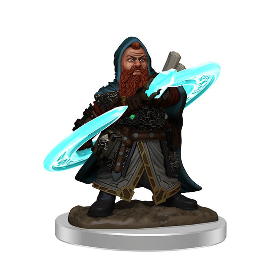  Pathfinder Battles: Male Dwarf Sorcerer Premium Painted Figure  0634482775158