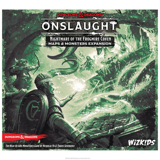  Dungeons and Dragons Onslaught: Nightmare of the Frogmire Coven - Maps &amp; Monsters Expansion  0634482897225