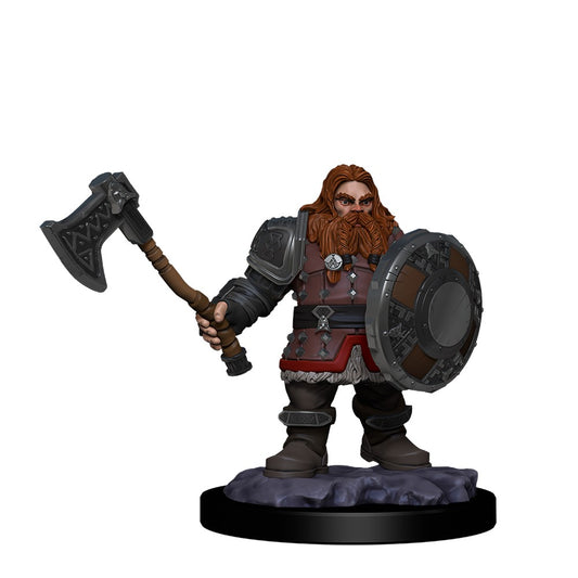  Dungeons and Dragons: Nolzur's Marvelous Miniatures - Male Dwarf Fighter  0634482900048