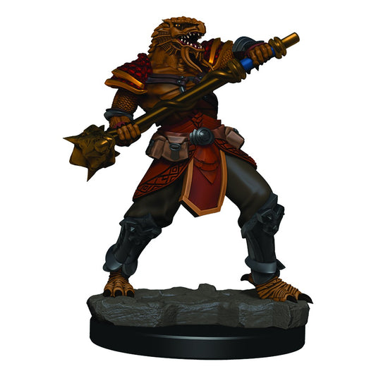  Dungeons and Dragons: Icons of the Realms - Male Dragonborn Fighter Premium Figure  0634482930151