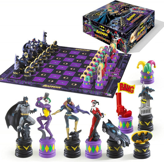 Chess Set Batman (dark Knight Vs Joker)