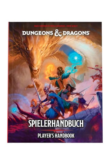 Dungeons & Dragons RPG Spielerhandbuch 2024 german 9780786969654