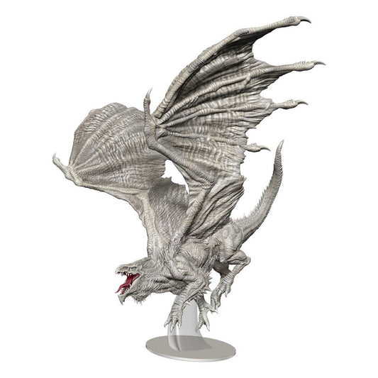  Dungeons and Dragons: Icons of the Realms - Adult White Dragon Premium Figure  0634482960202
