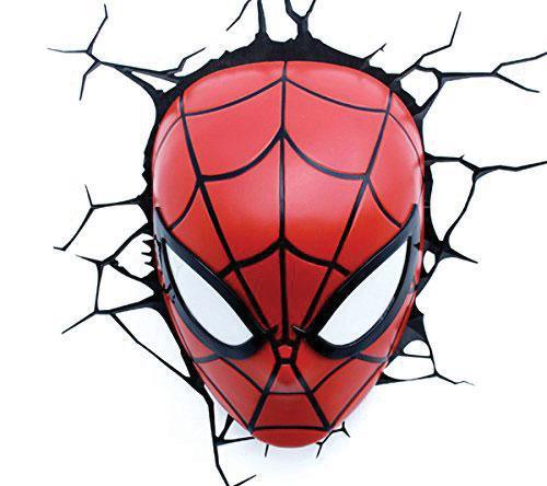 Marvel 3D LED Light Spiderman 0816733002224