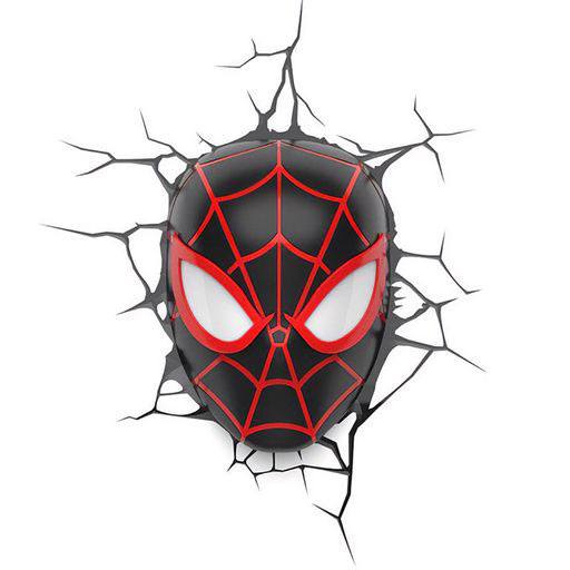 Marvel 3D LED Light Spider-Man Miles Morales  0816733024349