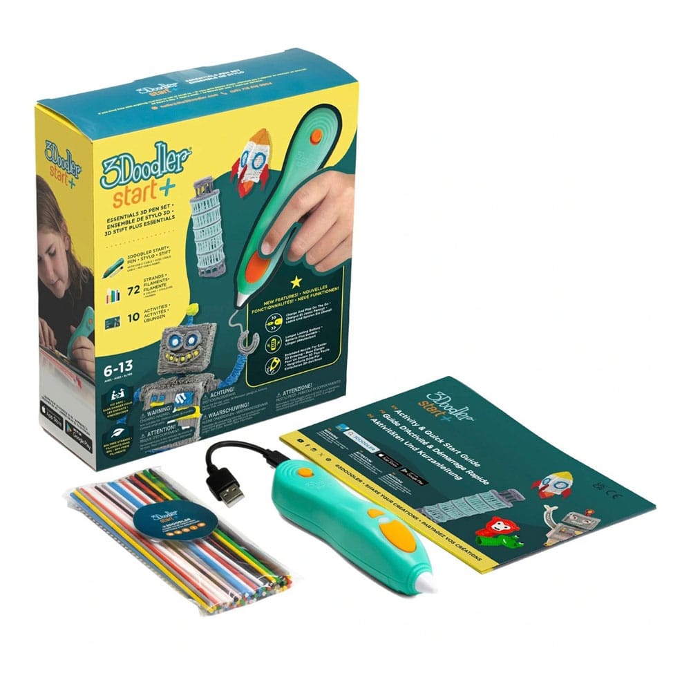 3Doodler 3D Pen Start+ Essentials Set 0817005023848