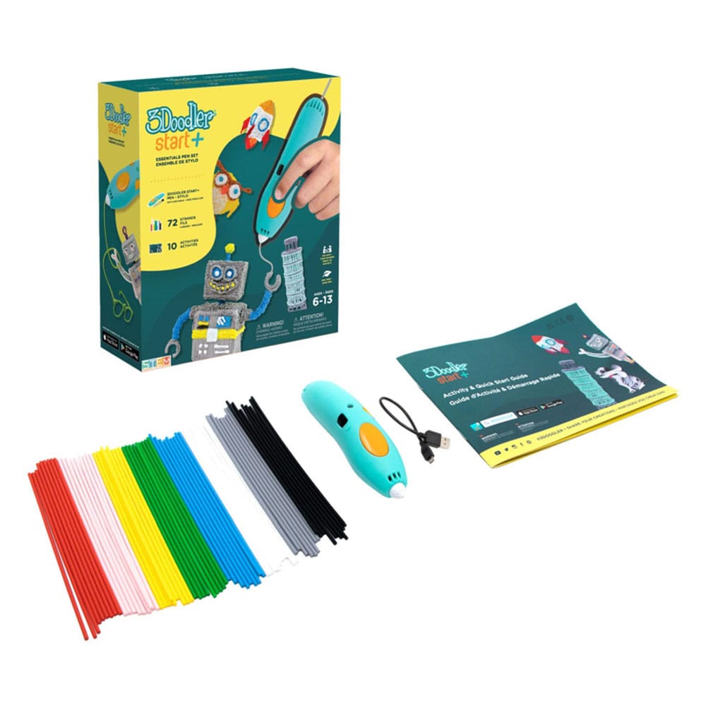 3Doodler 3D Pen Start+ Essentials Set 0817005023848