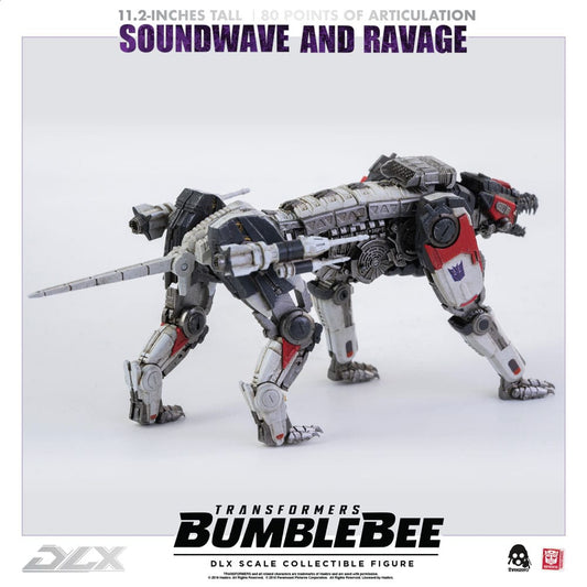Transformers Bumblebee DLX Action Figure 2-Pack 1/6 Soundwave & Ravage 28 cm 4897056202627