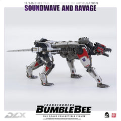 Transformers Bumblebee DLX Action Figure 2-Pack 1/6 Soundwave & Ravage 28 cm 4897056202627
