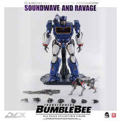 Transformers Bumblebee DLX Action Figure 2-Pack 1/6 Soundwave & Ravage 28 cm 4897056202627