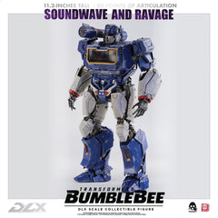 Transformers Bumblebee DLX Action Figure 2-Pack 1/6 Soundwave & Ravage 28 cm 4897056202627