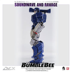 Transformers Bumblebee DLX Action Figure 2-Pack 1/6 Soundwave & Ravage 28 cm 4897056202627