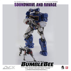 Transformers Bumblebee DLX Action Figure 2-Pack 1/6 Soundwave & Ravage 28 cm 4897056202627