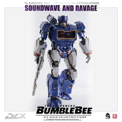 Transformers Bumblebee DLX Action Figure 2-Pack 1/6 Soundwave & Ravage 28 cm 4897056202627