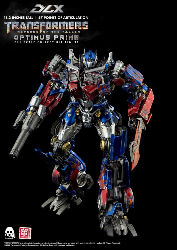 Transformers: Revenge of the Fallen DLX Action Figure 1/6 Optimus Prime 28 cm 4897056202658