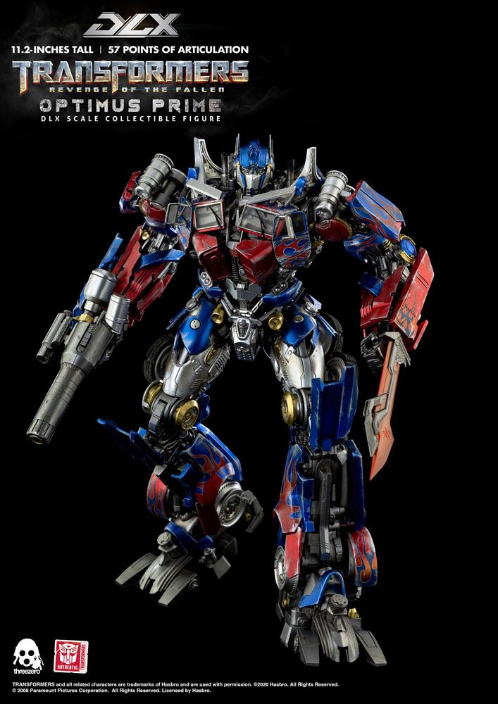 Transformers: Revenge of the Fallen DLX Action Figure 1/6 Optimus Prime 28 cm 4897056202658