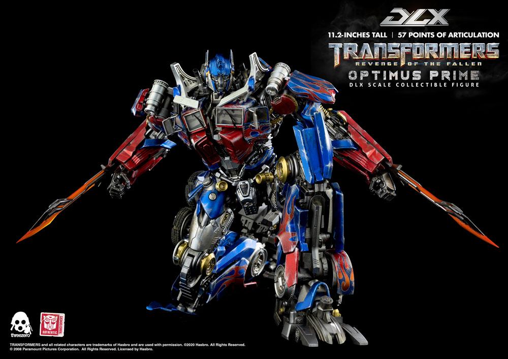 Transformers: Revenge of the Fallen DLX Action Figure 1/6 Optimus Prime 28 cm 4897056202658