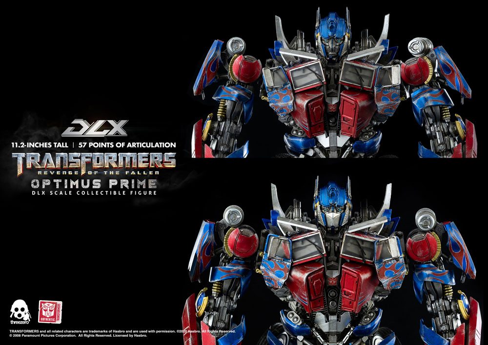 Transformers: Revenge of the Fallen DLX Action Figure 1/6 Optimus Prime 28 cm 4897056202658