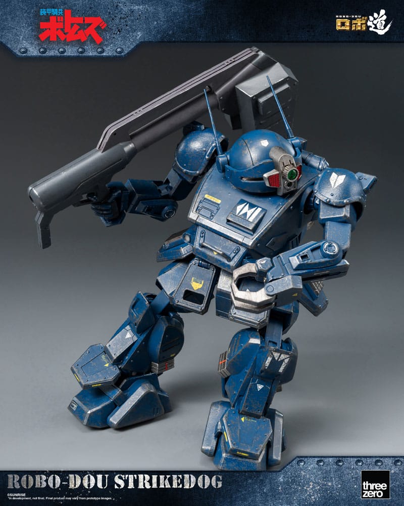 Armored Trooper Votoms Robo-Dou Action Figure Strikedog 16 cm 4895250818163