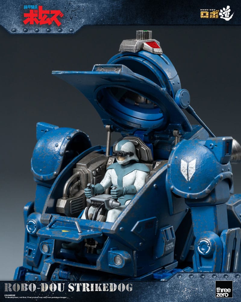 Armored Trooper Votoms Robo-Dou Action Figure Strikedog 16 cm 4895250818163