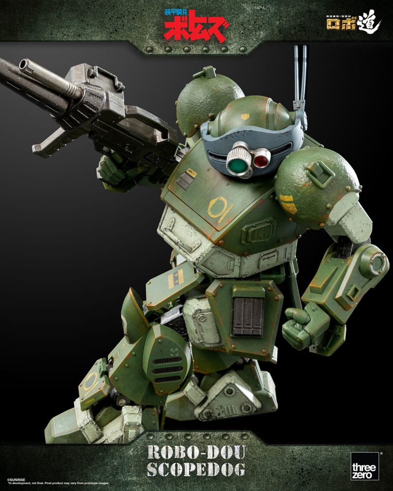 Armored Trooper Votoms Robo-Dou Action Figure Scopedog 15 cm 4897056203082