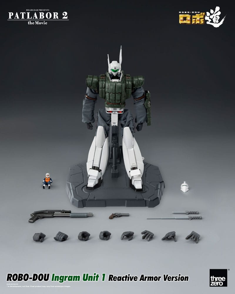 Patlabor 2: The Movie Robo-Dou Action Figure Ingram Unit 1 Reactive Armor Version 23 cm 4895250812932