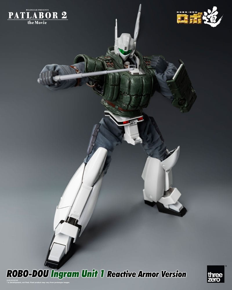 Patlabor 2: The Movie Robo-Dou Action Figure Ingram Unit 1 Reactive Armor Version 23 cm 4895250812932